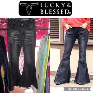 Lucky & Blessed black bells
